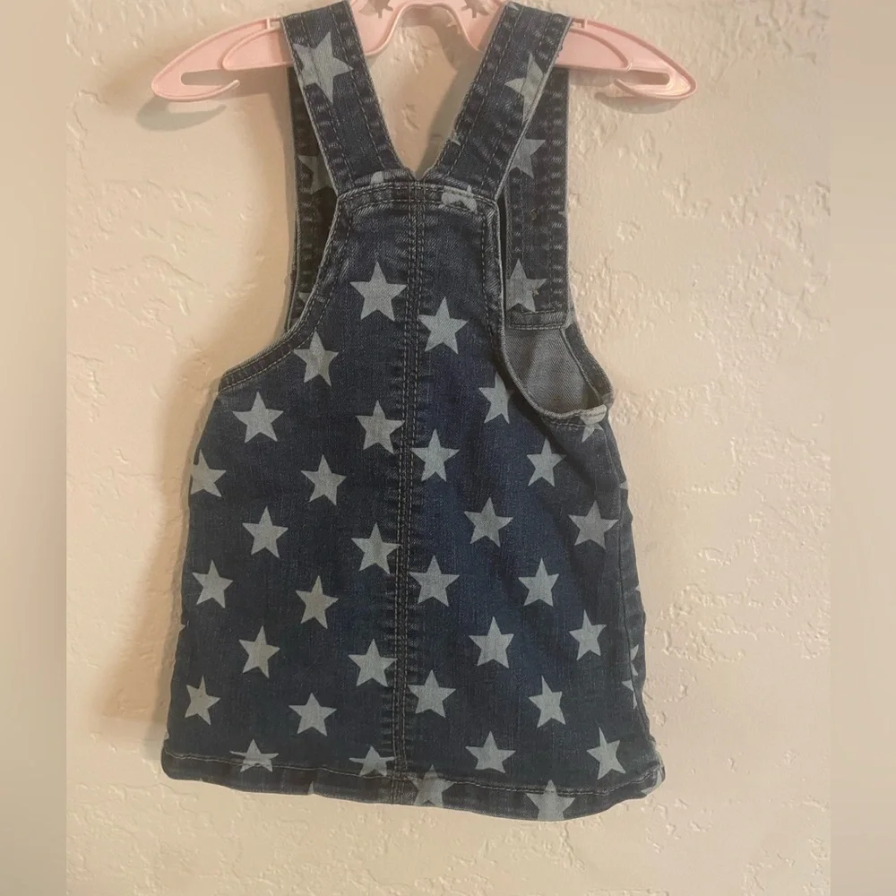 #1 Wonder Nation Denim Dress (12 Months) - Picture 6 of 10